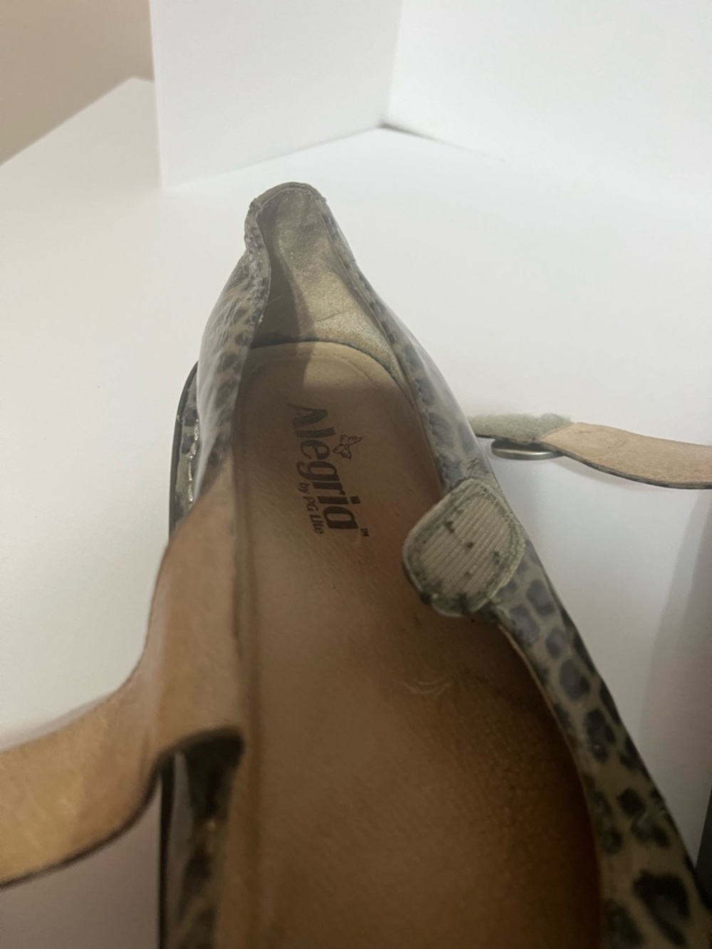 Algeria shoes PAL 406 Leopard Print Shoes - Picture 7 of 8